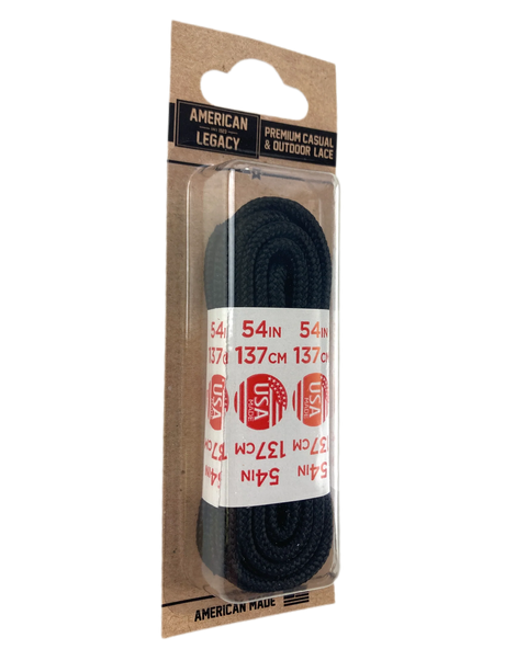 Hickory Brands American Legacy Premium Boot Laces Black / 45