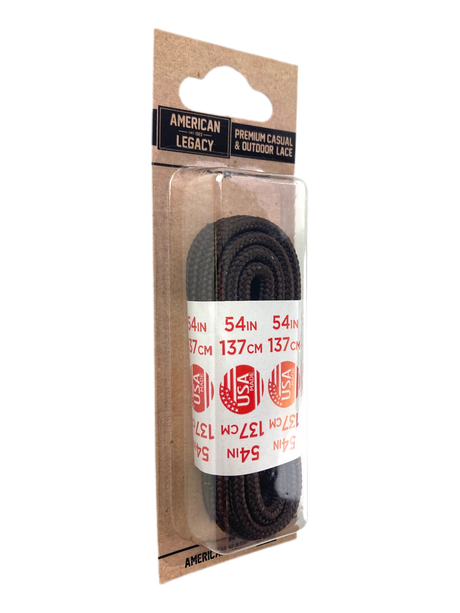 Hickory Brands American Legacy Premium Boot Laces Brown / 54