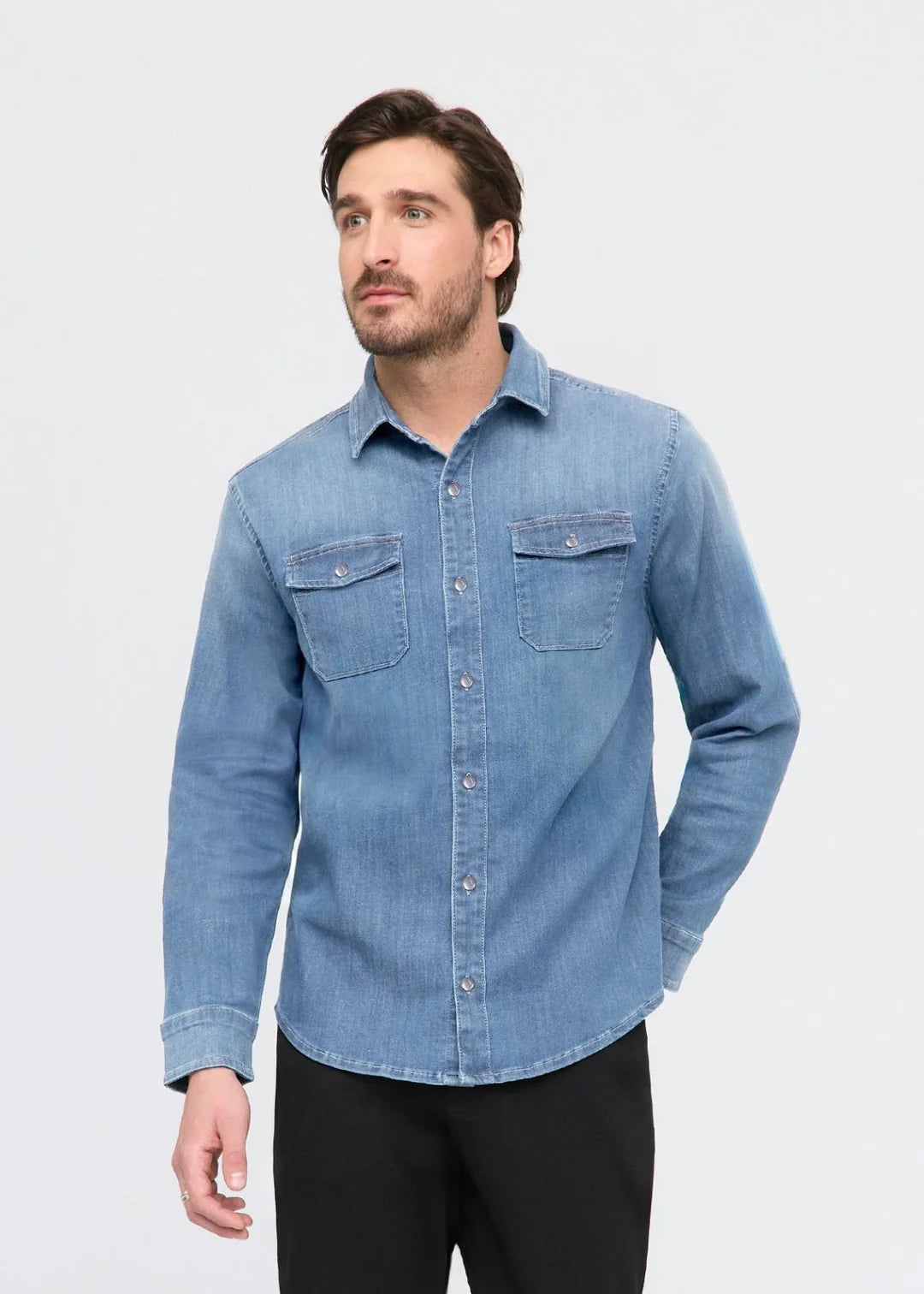 Performance Denim Lite Two- Pocket Shirt - Men's