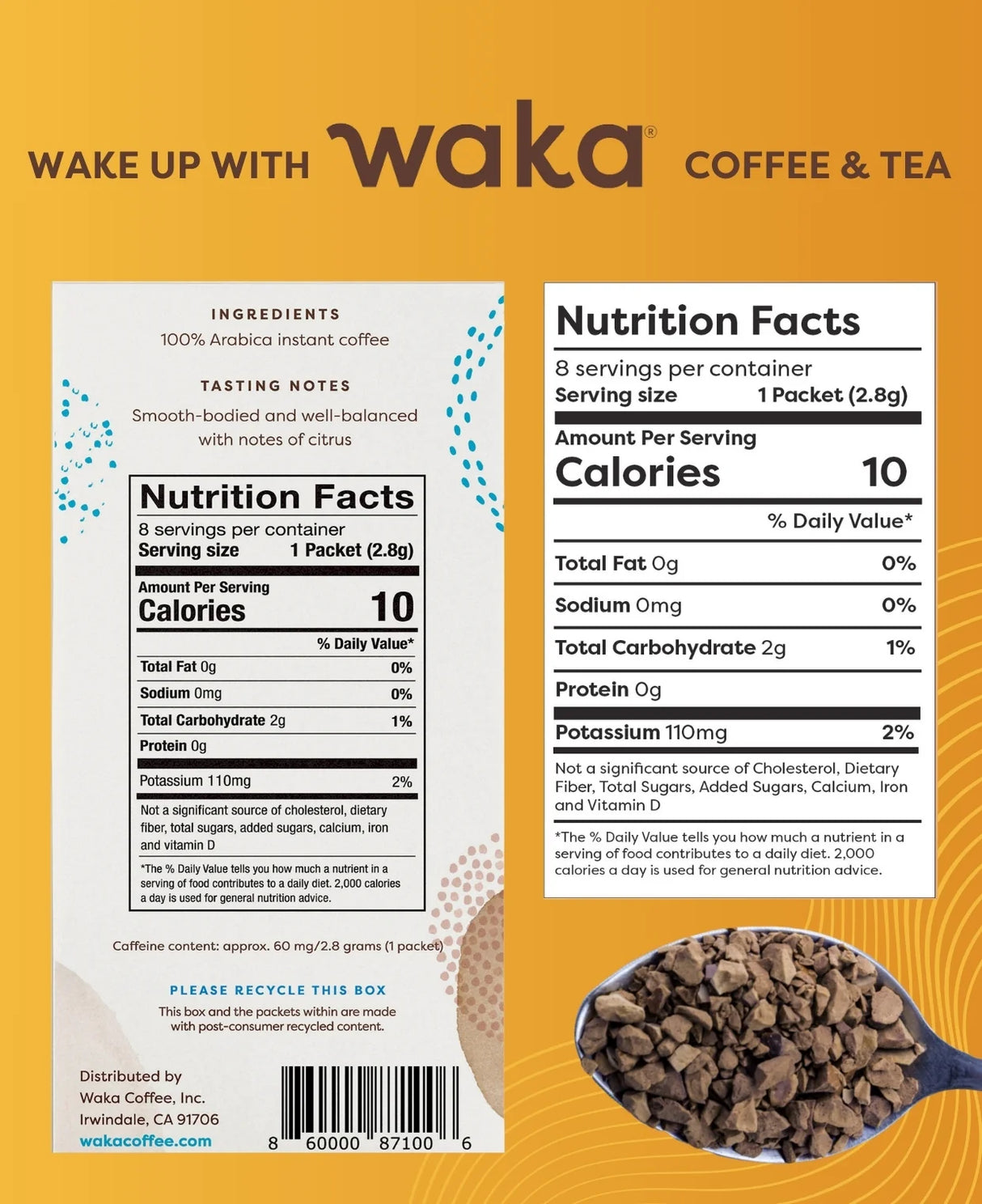 Single-Serve Premium Instant Coffee
