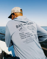 Bamboo Lightweight Graphic Hoodie - Bait & Tackle - Men's