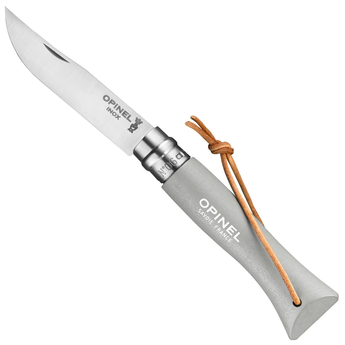 Opinel No.06 Colorama Stainless Steel Folding Knife Cloud