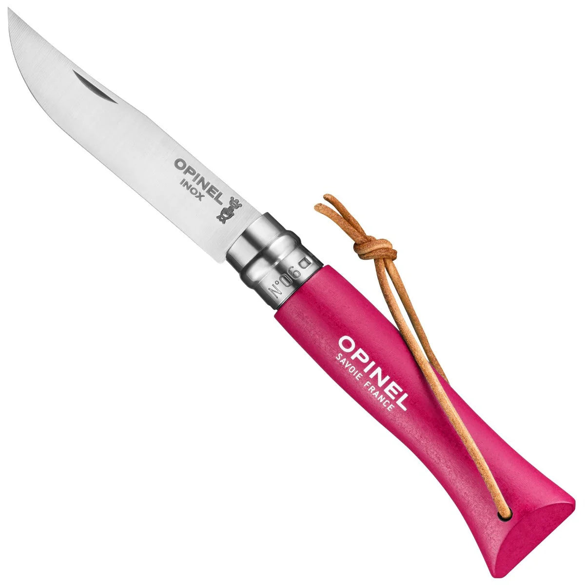 Opinel No.06 Colorama Stainless Steel Folding Knife Pink