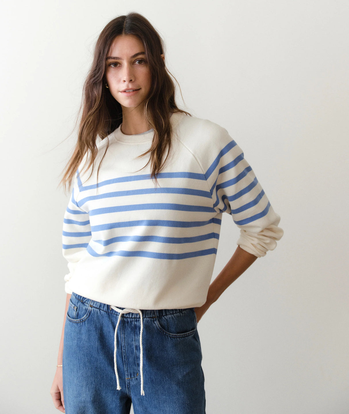 Marine Layer Cloud 9 Fleece Reversible Sweatshirt - Womens