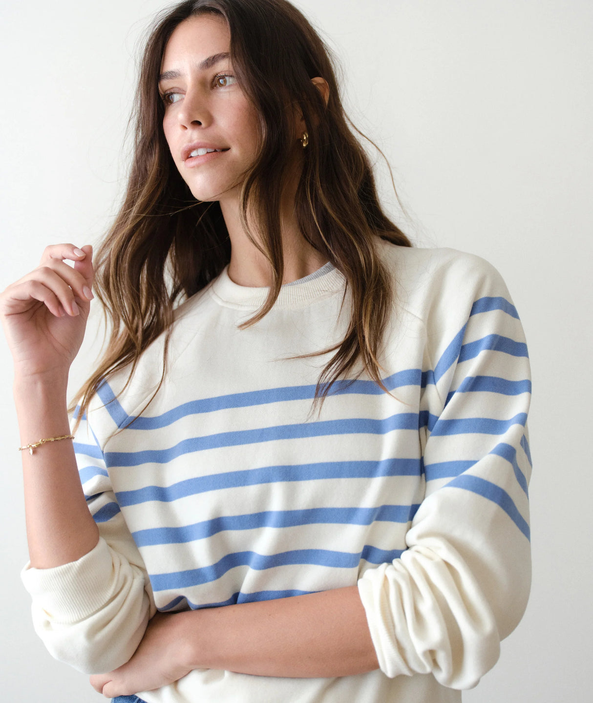 Marine Layer Cloud 9 Fleece Reversible Sweatshirt - Womens