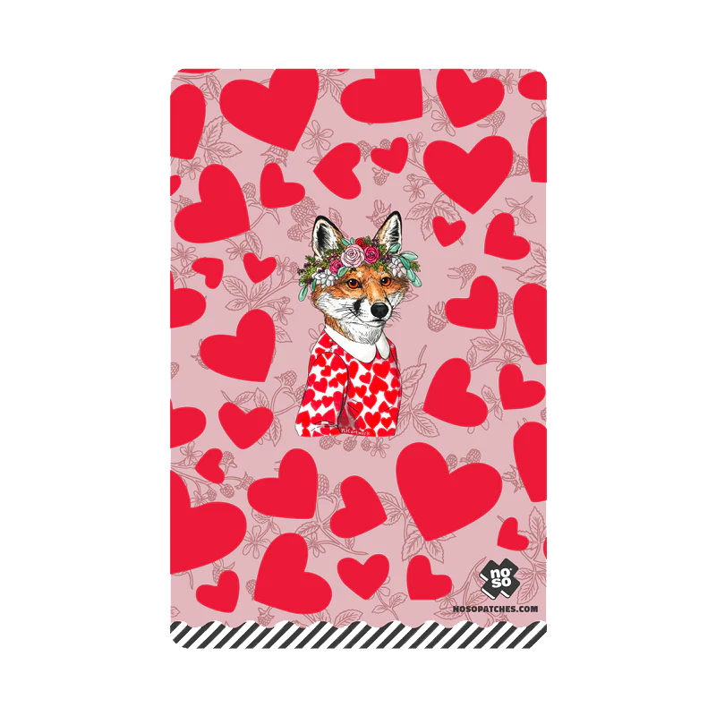 NOSO Patches Fox Of Hearts Dazzits