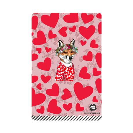 NOSO Patches Fox Of Hearts Dazzits