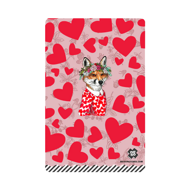 NOSO Patches Fox Of Hearts Dazzits