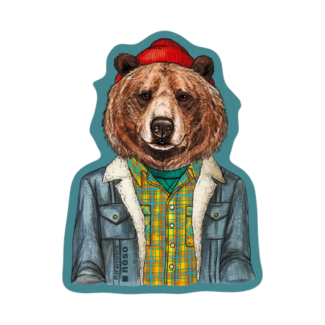 NOSO Patches Mr Grizzly Bear