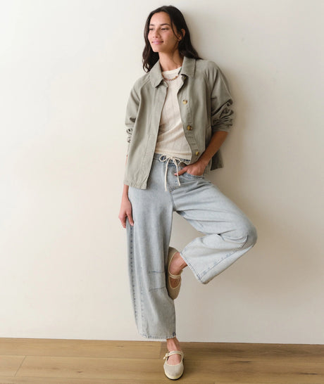 Marine Layer Olivia Cropped Trench - Womens
