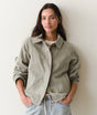 Marine Layer Olivia Cropped Trench - Womens age / S