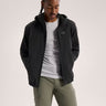 Arcteryx Gamma Lightweight Hoody - Mens Black