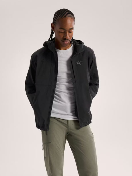Arcteryx Gamma Lightweight Hoody - Mens Black
