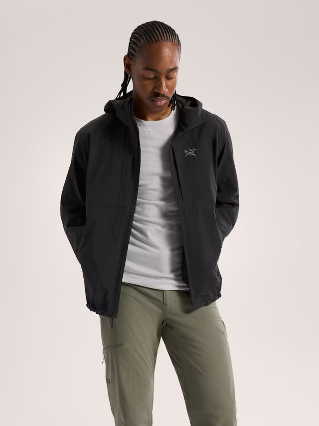 Arcteryx Gamma Lightweight Hoody - Mens Black