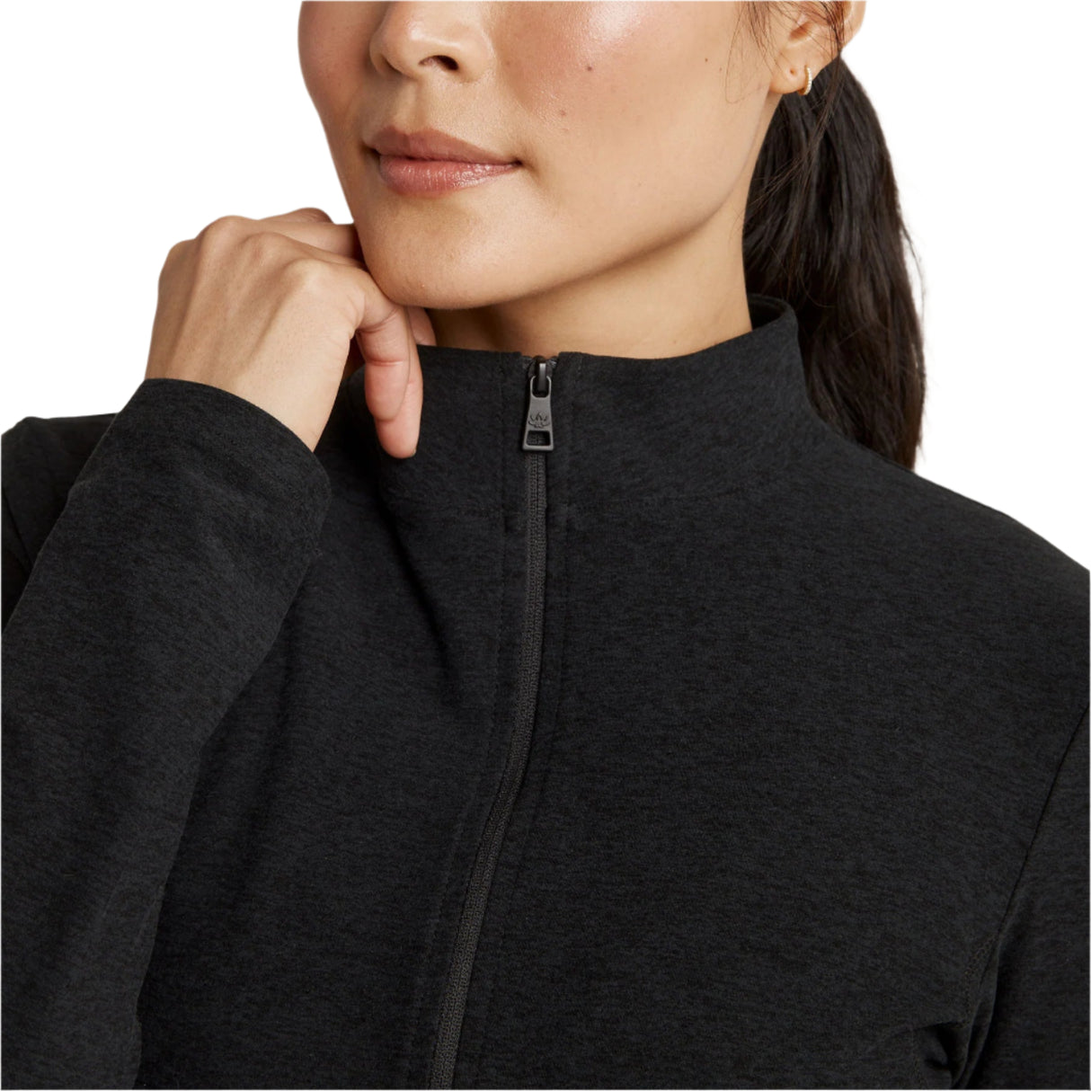Spacedye On The Go Mock Neck Jacket - Women's