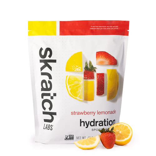 Skratch Labs Hydration Sport Drink Mix StrawLem