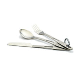 TOAKS Outdoors Titanium 3-Pieces Cutlery Set