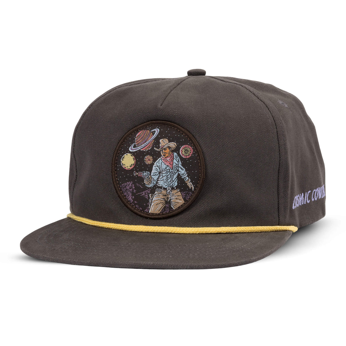 Free People Cosmic Round Hat | Size M - NWT Cosmic Cowboy Hat - White | Baseball Hat | Sendero – Sendero  main image 2