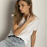 Dylan Modern Crew - Womens White