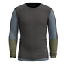 Intraknit Thermal Merino Base Layer Colorblock Crew - Men's