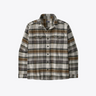 Patagonia Fjord Flannel Shirt - Mens Blizzard: Salt Grey / M