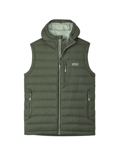 Stio Hometown Down Hooded Vest - Mens Deep hade / S