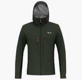Salewa Sella 3L PTX Jacket - Mens Dark Olive / M