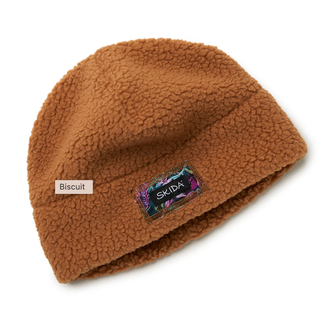 Skida High Pile Fleece Hat Biscuit