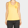 Chillaz Karpathos Flower Pocket Tank - Womens Yellow