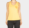 Chillaz Karpathos Flower Pocket Tank - Womens Yellow