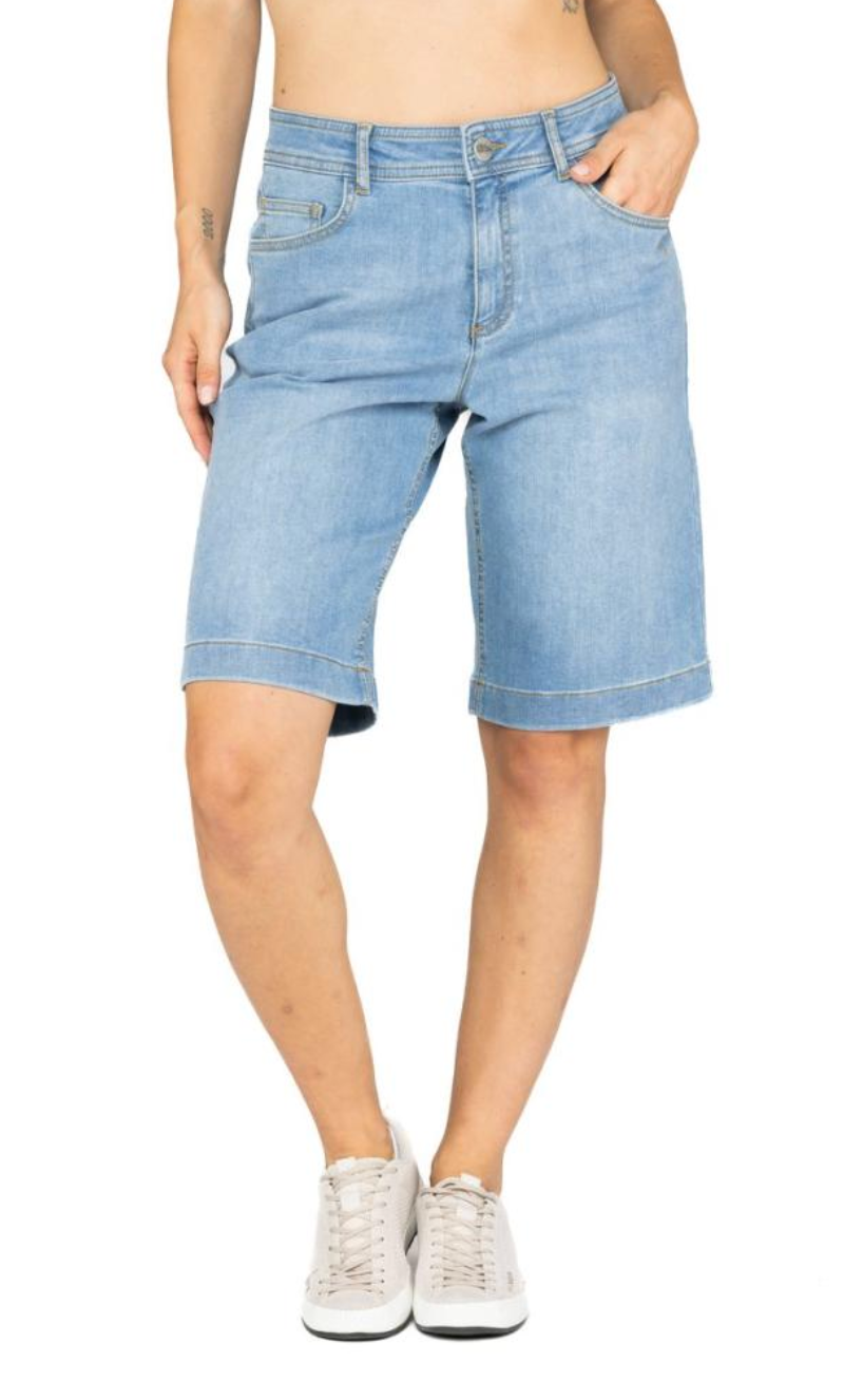 Chillaz Christina Denim Short - Womens Denim Light Blue