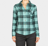 Chillaz Similaun 2.0 Flower Pocket Shirt - Womens Mint