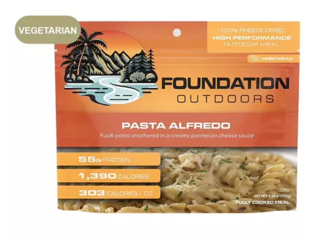 Foundation Outdoors Pasta Alfredo