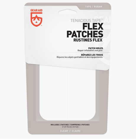 Gear Aid Tenacious Tape Flex Patches Clear