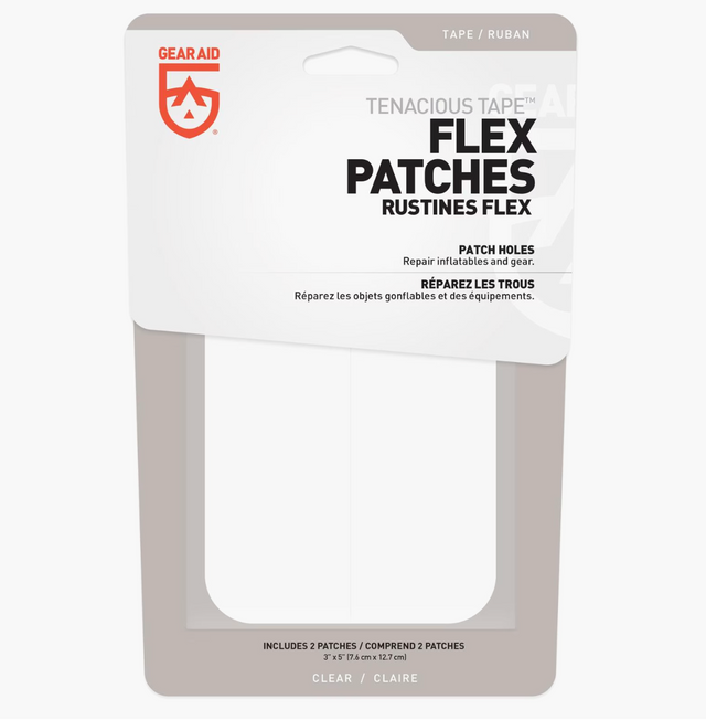 Gear Aid Tenacious Tape Flex Patches Clear