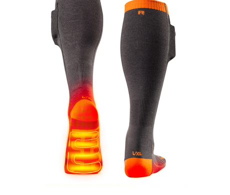 Gobi Heat Roam Heated Sock Black/Grey