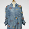 Caite Lil Shirt - Womens ight Blue / L