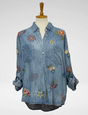 Caite Lil Shirt - Womens ight Blue / L