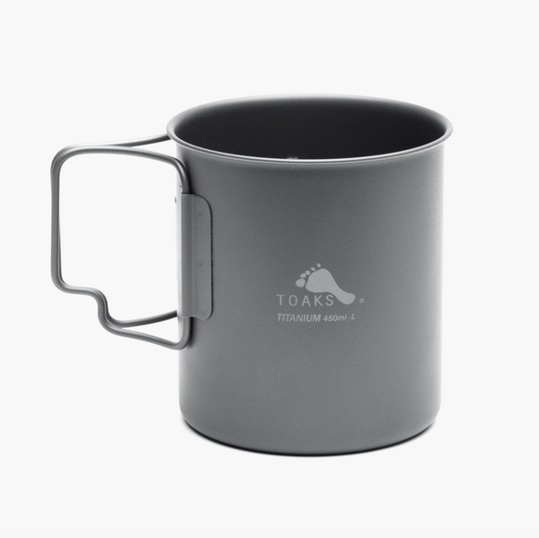 TOAKS Outdoors LIGHT Titanium 450ml Cup Titanium