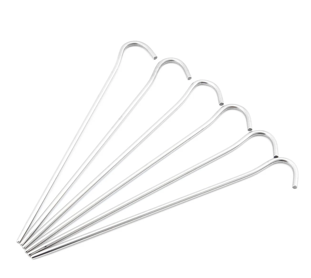 TOAKS Outdoors Titanium Hook Peg (Pack of 6)
