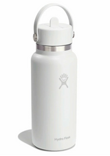 Hydroflask Neptune Logo 32oz Wide Mouth w/Flex Straw
