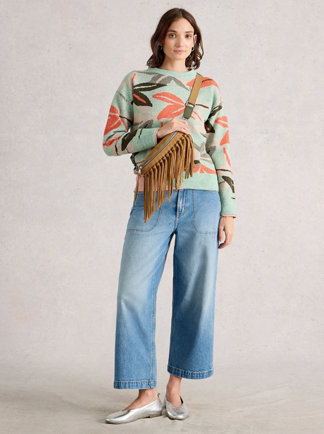 White Stuff Petal Jumper
