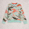 White Stuff Petal Jumper Green Multi