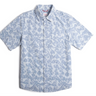 Topo Designs Desert Shirt Short Sleeve - Mens Breeze Blue Geo