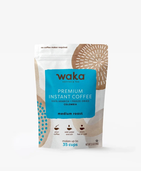 Waka Coffee & Tea Columbian Medium Roast Bags
