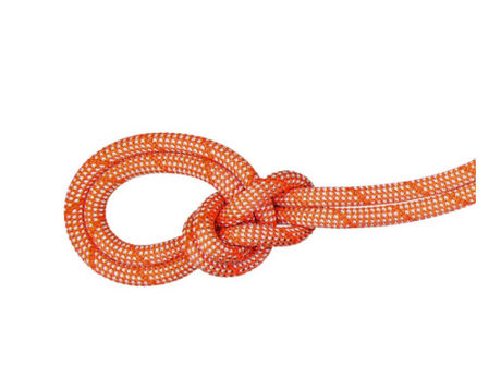 Mammut 9.8mm Crag Classic orange-white / 70M