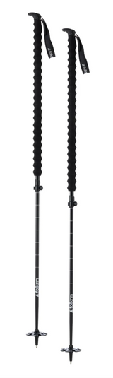 Folkrm Pahto Ski Poles Onyx Black