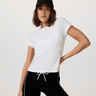 Vuori Short Sleeve Lux Tee - Womens White