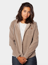 Chillaz Fendels Flower Shirt - Womens Dark Sand