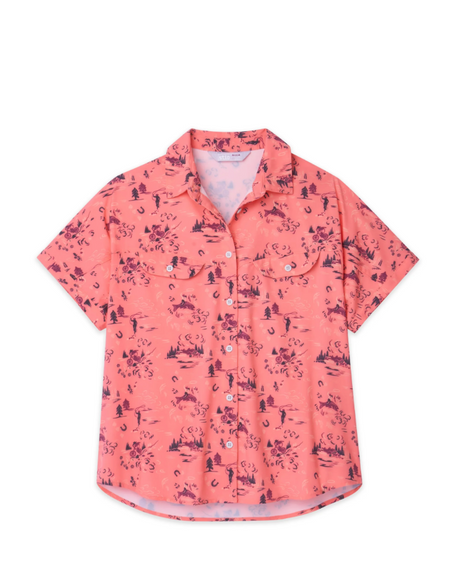 Stio Shifter Shirt Short Sleeve - Womens Ember Ride Wy